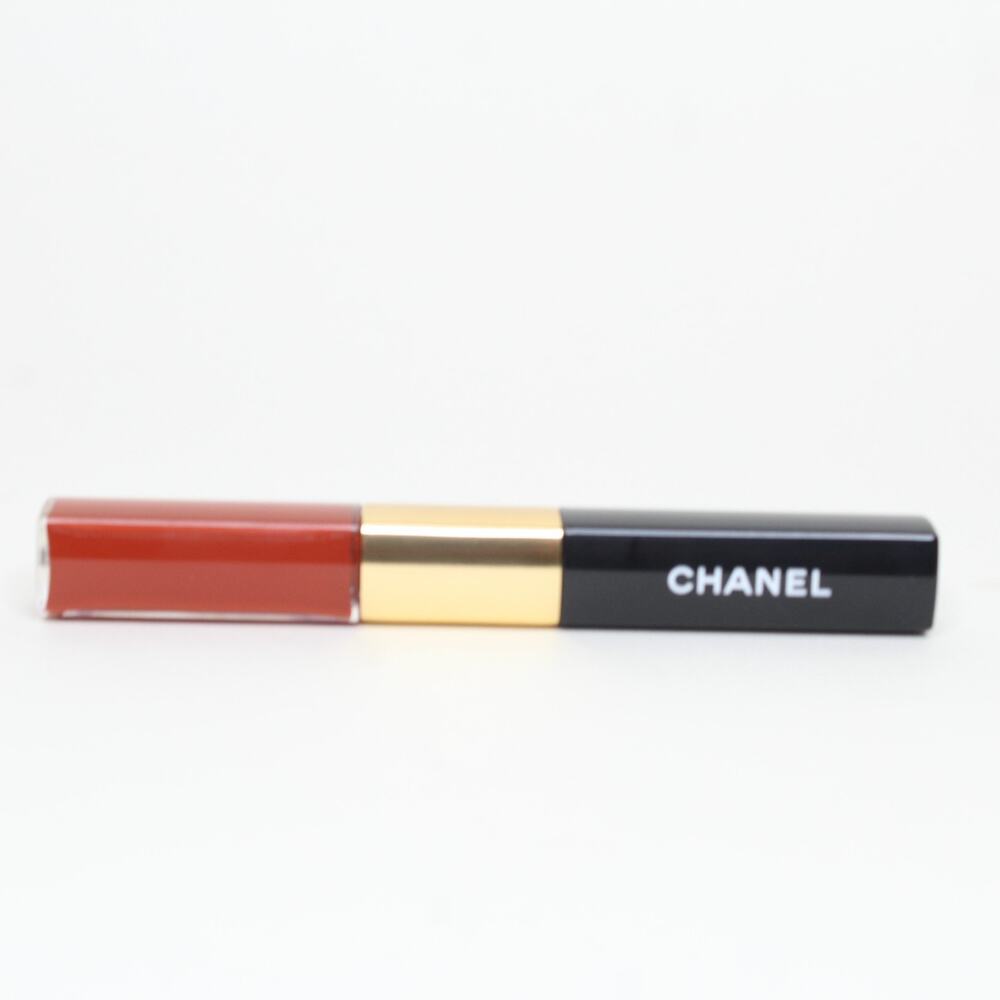 CHANEL 176 Burning Red Le Rouge Duo Ultrawear Liquid Lip Colour New No Box - Picture 3 of 5